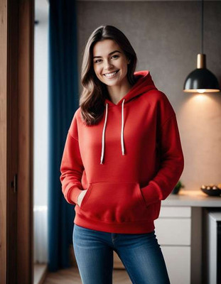 DAPPERS THREADS Full Sleeve Solid Women Sweatshirt