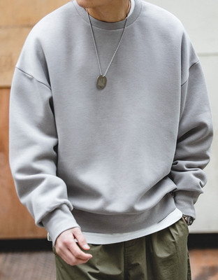 Veirdo Full Sleeve Solid Men Sweatshirt