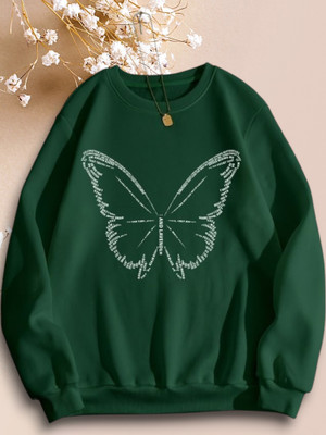 DRAXSTAR Full Sleeve Printed Women Sweatshirt
