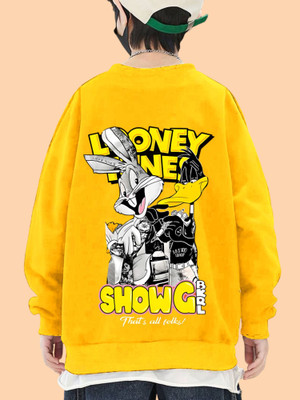 Parona Full Sleeve Graphic Print Boys Sweatshirt