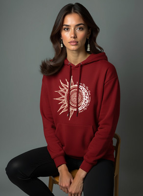 Dagcros Full Sleeve Graphic Print Women Sweatshirt