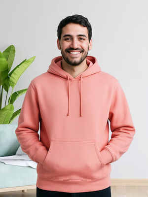 Atiano Full Sleeve Solid Men Sweatshirt