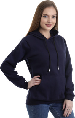 Shree Shyam Full Sleeve Solid Women Reversible Sweatshirt