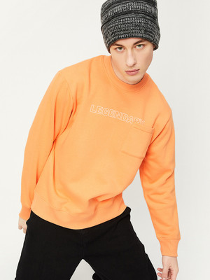 MAX Full Sleeve Printed Men Sweatshirt