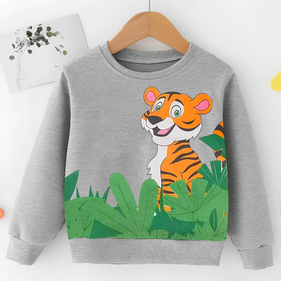 FASTCRY Full Sleeve Printed Boys & Girls Sweatshirt