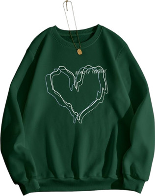 DRAXSTAR Full Sleeve Printed Women Sweatshirt