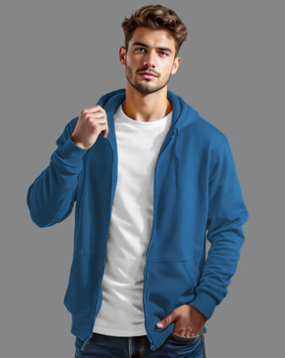 ENITOR Full Sleeve Solid Men Sweatshirt