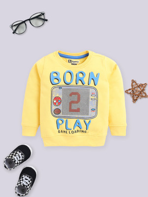 ETEENZ Full Sleeve Graphic Print Boys Sweatshirt