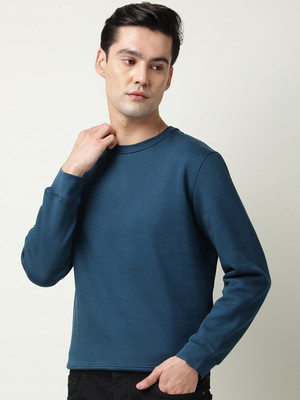 Ravi creations Full Sleeve Solid Men Sweatshirt