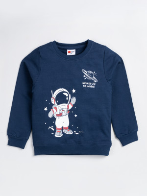 Mars Infiniti Full Sleeve Printed Baby Boys & Baby Girls Sweatshirt