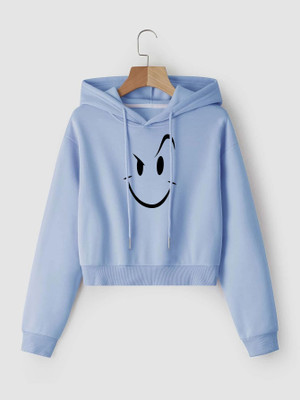 HOC Full Sleeve Printed Women Sweatshirt