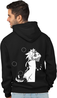 Joy and Happiness Full Sleeve Printed Men Reversible Sweatshirt