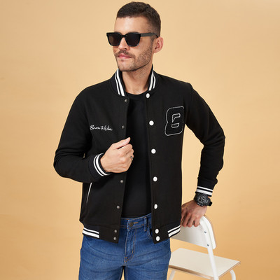 PEOPLE Full Sleeve Embellished Men Sweatshirt