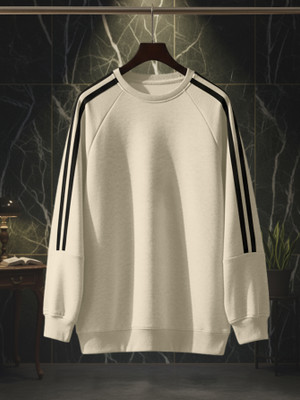 FashionAndYOUTH Full Sleeve Striped Men Sweatshirt
