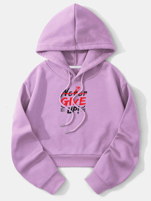 HOC Full Sleeve Printed Women Sweatshirt