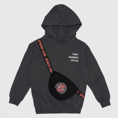 Pantaloons Junior Full Sleeve Solid Boys Sweatshirt