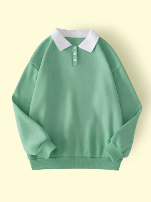 Faisalgarments Full Sleeve Solid Women Sweatshirt