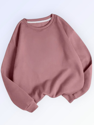 DRAXSTARS Full Sleeve Solid Women Sweatshirt