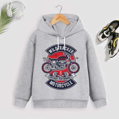 Trampoline Full Sleeve Printed Boys Sweatshirt