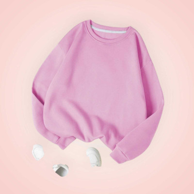 FAISALGARMENT Full Sleeve Solid Women Sweatshirt