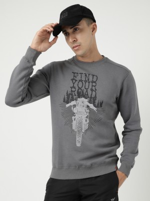 Wildcraft Full Sleeve Graphic Print Men Sweatshirt