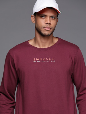 HRX by Hrithik Roshan Full Sleeve Printed Men Sweatshirt