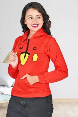 THE LALCOLLECTION KIDSWEAR Full Sleeve Animal Print Women Sweatshirt