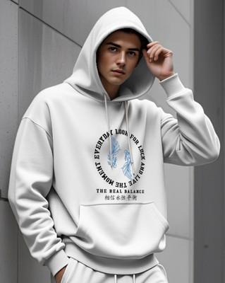AOOSH Full Sleeve Printed Men Sweatshirt