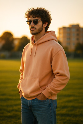 Zylute Fashion Full Sleeve Solid Men Sweatshirt