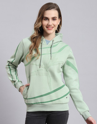 MONTE CARLO Full Sleeve Printed Women Sweatshirt