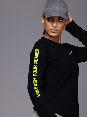 HRX by Hrithik Roshan Full Sleeve Printed Women Sweatshirt