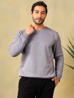 UNICUS APPAREL Full Sleeve Solid Men Sweatshirt