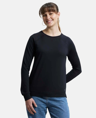 JOCKEY Full Sleeve Solid Women Sweatshirt
