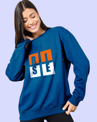 ENITOR Full Sleeve Printed Women Sweatshirt