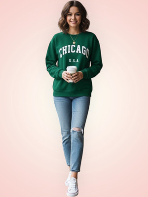 Elite Full Sleeve Printed Women Sweatshirt