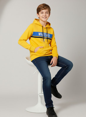 Alan Jones Full Sleeve Printed Boys Sweatshirt