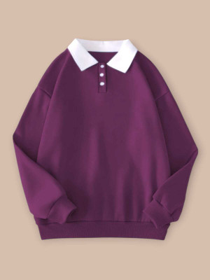 FAISALGARMENT Full Sleeve Solid Women Sweatshirt