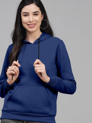 METRONAUT Full Sleeve Solid Women Sweatshirt