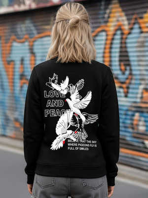 Benny Brooks Full Sleeve Graphic Print Women Sweatshirt