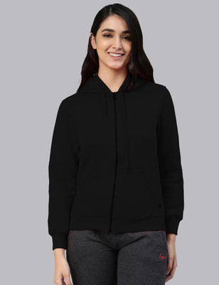 Lyra Full Sleeve Solid Women Sweatshirt