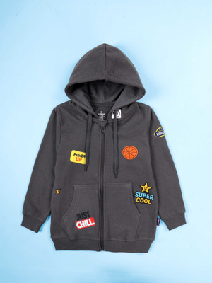 KiddoPanti Full Sleeve Printed Boys Sweatshirt