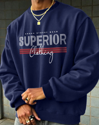 ENITOR Full Sleeve Printed Men Sweatshirt