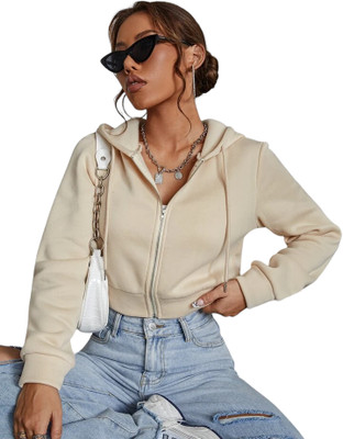 Be Savage Full Sleeve Solid Women Sweatshirt