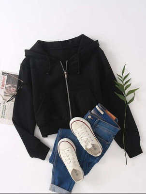 MILACA Full Sleeve Solid Women Sweatshirt