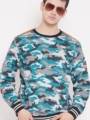 Austin Wood Full Sleeve Printed Men Sweatshirt