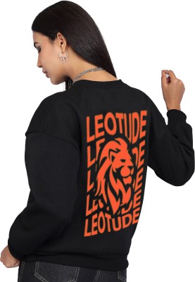 Leotude Full Sleeve Printed Women Sweatshirt