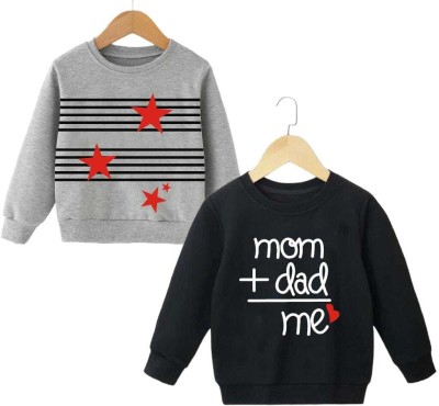 psv fashion Full Sleeve Printed Baby Boys & Baby Girls Sweatshirt