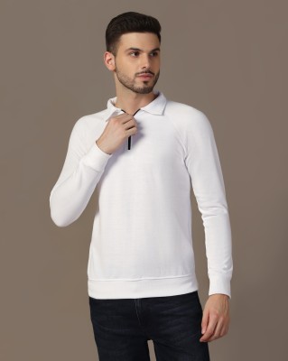 Geum Full Sleeve Solid Men Sweatshirt