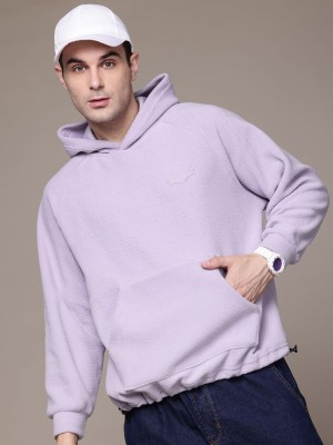 Roadster Full Sleeve Solid Men Sweatshirt