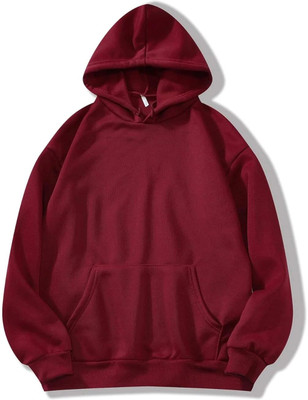 Fruba Full Sleeve Solid Men Sweatshirt